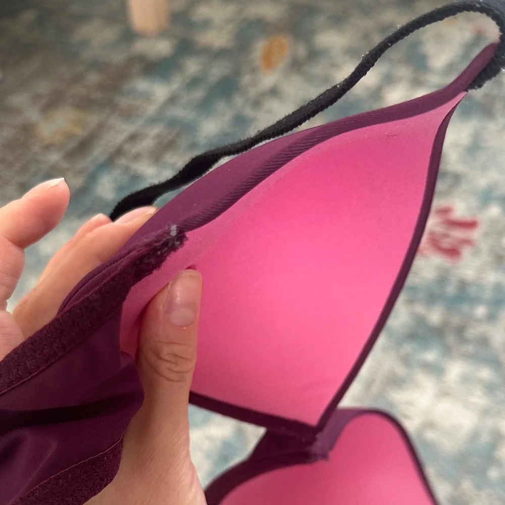 PINK Victoria's Secret Deep Purple Push up Bra - Picture 3 of 3